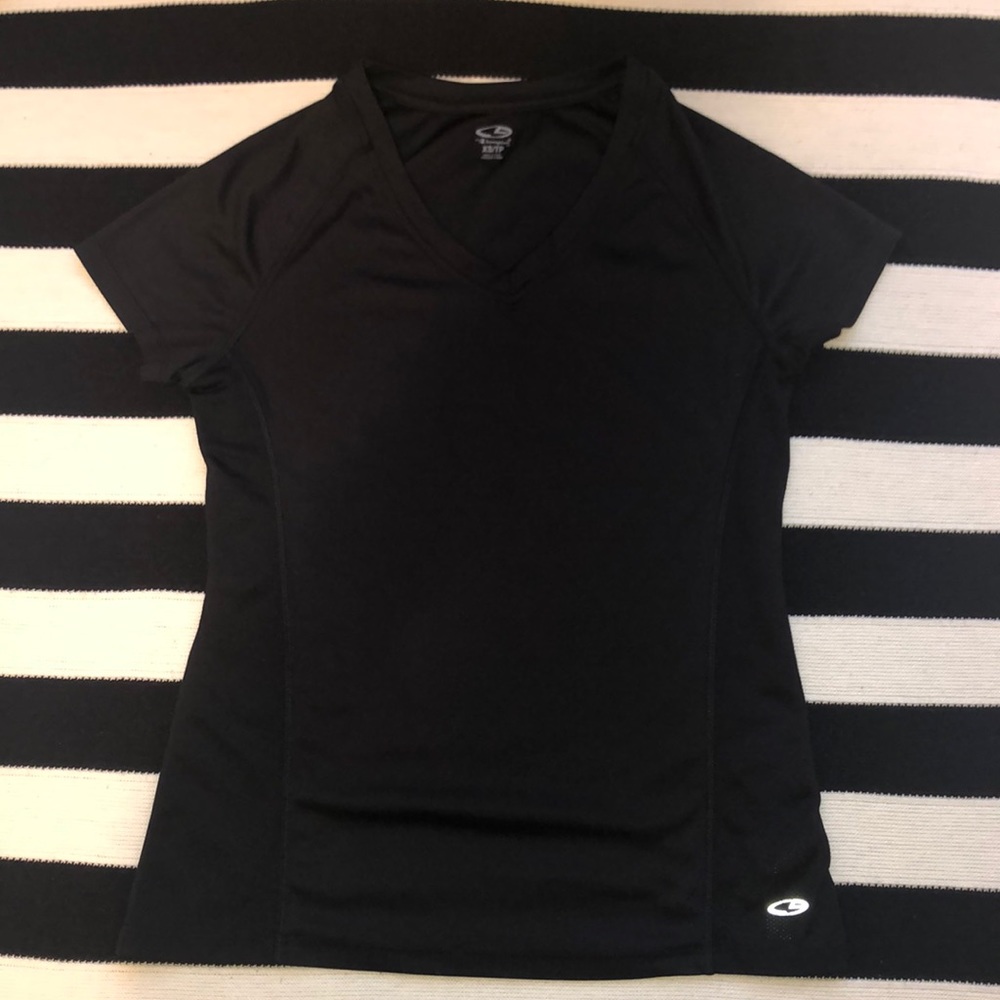 Champion black workout top